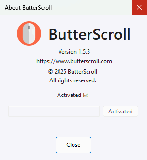 Интерфейс ButterScroll