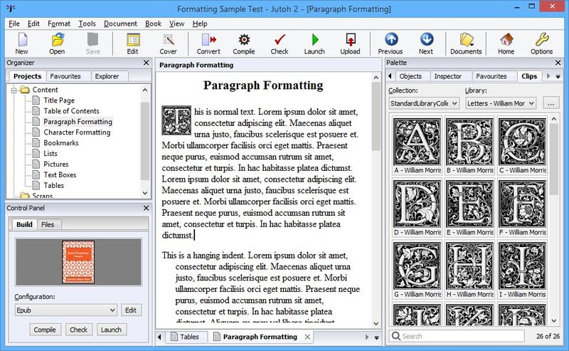 Интерфейс Anthemion Jutoh