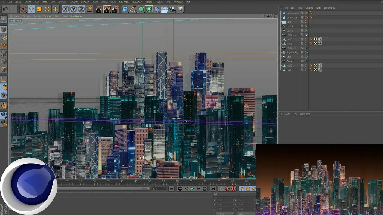 Maxon Cinema 4D: симуляции