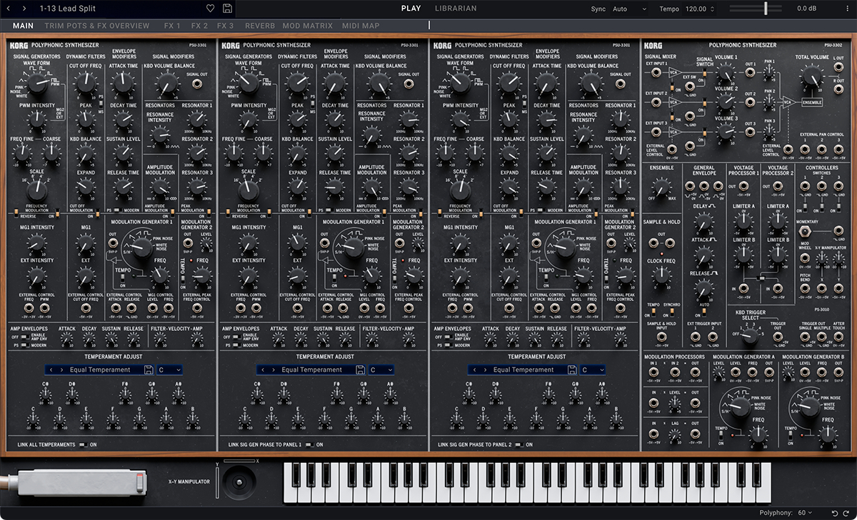 Инструменты KORG Collection