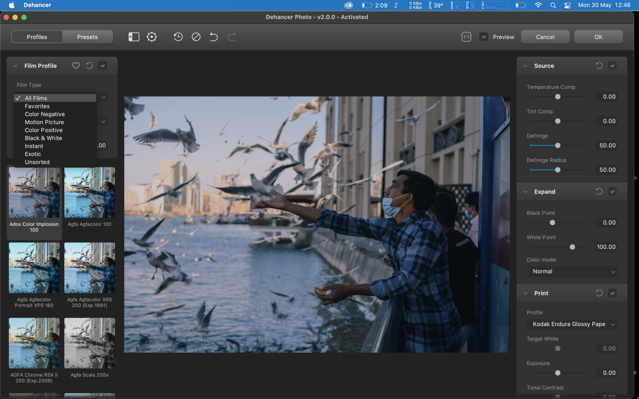 Ключевые особенности Dehancer Film